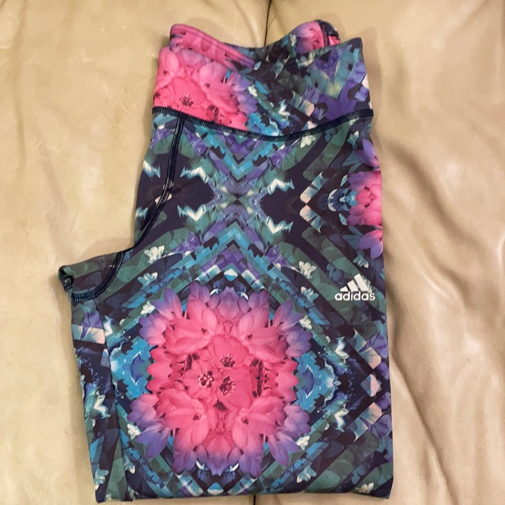 Adidas Capris Workout Pant - Picture 2 of 6